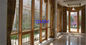 Evler İçin Toz Boya EPDM 6063-T5 Alüminyum Kaplı Ahşap Pencereler